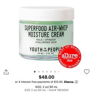 Youth to the People Superfood Moisture Cream